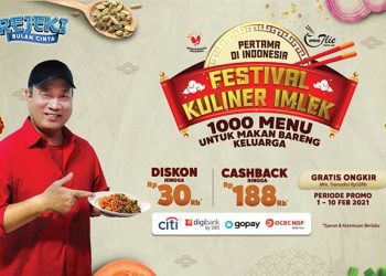 Rayakan Imlek, Blibli Gelar Festival Kuliner Imlek Bertajuk Blibli X Tirta Lie dengan 1000 Menu