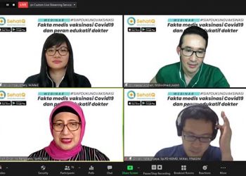 Tim Medis SehatQ #SiapDukungVaksinasi Lawan Covid-19