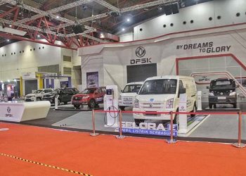 DFSK Terapkan Protokol Kesehatan di Booth IIMS Hybrid 2021