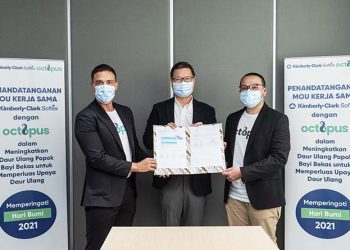 Kimberly-Clark Softex Gandeng Octopus Kumpulkan Popok Bekas Sebagai Upaya Daur Ulang