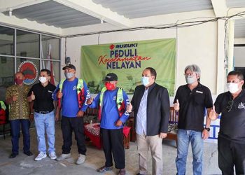 Suzuki dan Tim Tagana Gelar Sosialisasi Keselamatan Nelayan