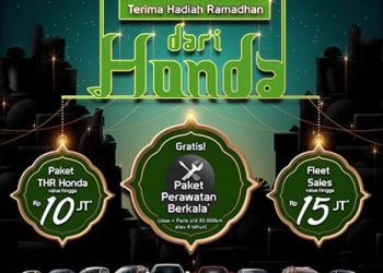 Honda Tawarkan Program Penjualan Bertajuk “Terima Hadiah Ramadhan dari Honda”