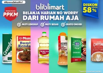 Di Masa PPKM Darurat, Blibli Pastikan Ketersediaan Produk Esensial Makanan dan Alat Kesehatan