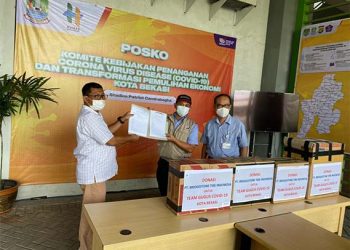 Bridgestone Salurkan Donasi untuk Gugus Tugas COVID-19 Bekasi dan Karawang