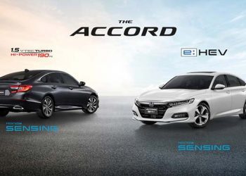 Honda Luncurkan New Honda Accord di Thailand dengan Melengkapi Honda Sensing di Semua Varian