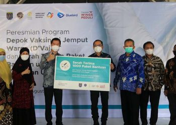 Yayasan Wings Peduli Luncurkan Program D’Vajar atau Depok Vaksinasi Jemput Warga