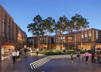 Area Komersial Genova Perpaduan Kawasan Komersial dengan Alam