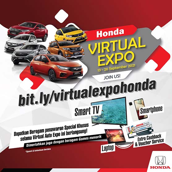 Honda Jakarta Center Gelar Pameran Virtual “Virtual Expo Honda”