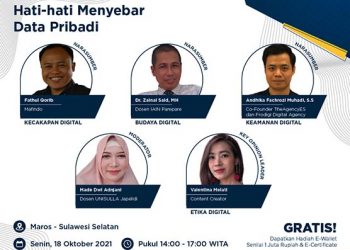 Lindungi Data Diri, Terhindar dari Kejahatan Siber