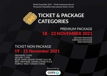 Pre-booking Tiket Masuk WorldSBK Diserbu Dalam 3 Hari