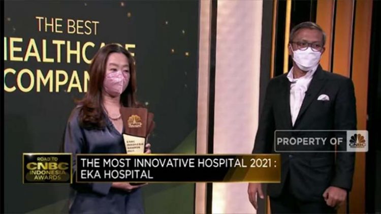 Eka Hospital Raih Penghargaan “The Most Innovative Hospital 2021”