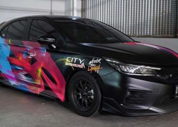 Honda Tampilkan Mobil Modifikasi Honda City Hatchback RS di Ajang Indonesia Modification Expo 2021