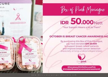 Mercure Serpong Alam Sutera Ajak Para Tamu Berdonasi Dukung Love Pink Foundation