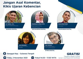 Positif Berinternet, Jaga Reputasi Diri dan Ketentraman Masyarakat Maya