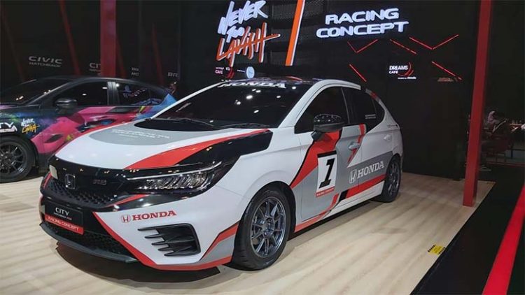 Honda Tampilkan Honda City Hatchback Racing Concept 2022 Di Ajang Giias 2021