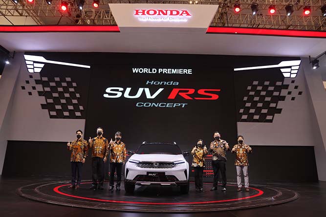 GIIAS 2021, Honda SUV RS Concept Tawarkan Karakter Lebih Sporty Untuk Sebuah SUV