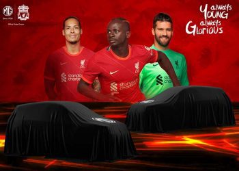 Duet Jagoan Inggris, MG dan Liverpool FC, Siap Melantai di GIIAS 2021