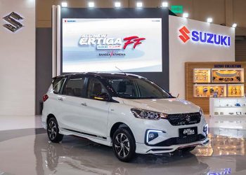 Suzuki Luncurkan All New Ertiga Suzuki Sport FF Dilengkapi Teknologi Canggih E-mirror di GIIAS 2021