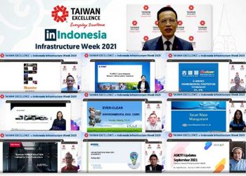 2021 Indonesia Infrastructure Week ”Taiwan Excellence” Hadir Secara Daring