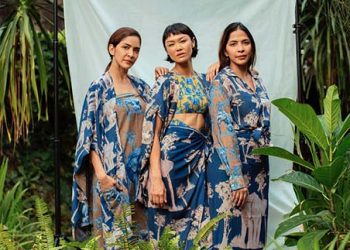 ‘Borneo’ dari Ghea Resort by Amanda Janna dan Cover Me Not by Kelly Tandiono