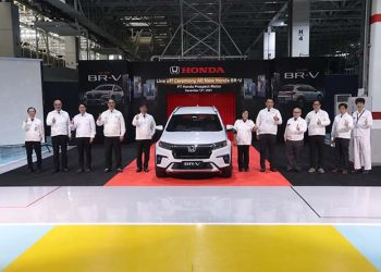 Honda Mulai Produksi Massal All New Honda BR-V di Pabrik Honda di Karawang