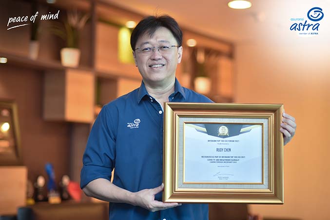 CEO Asuransi Astra, Rudy Chen Terpilih Menjadi Top 100 CEO di Indonesia