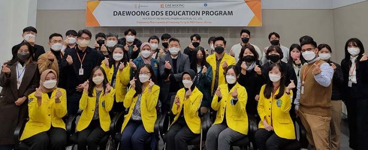 10 Mahasiswa S2/S3 dari 2 Universitas Terbaik Indonesia Mengikuti “Global DDS Training Program 2” di Daewoong Pharmaceutical