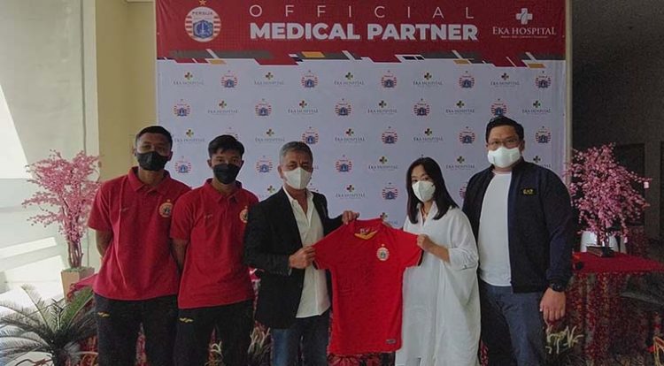 Eka Hospital Resmi Menjadi Official Medical Partner Klub Sepakbola Persija