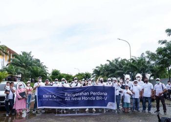 All New Honda BR-V Diserahterimakan Kepada Konsumen Kota Medan dan Makassar