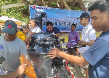 Suzuki Marine Kembali Hadirkan Service Campaign dan Clean Up The World di Manado