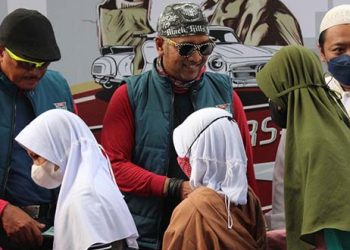 Rayakan Hari Jadi Pertama, Vespa Benz Owners (VBO) Salurkan Donasi Untuk Anak Yatim
