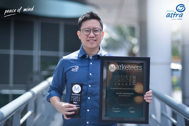 Garda Healthtech, salah satu produk dari Asuransi Astra Berhasil Meraih Marketeers Editor’s Choice Award 2021