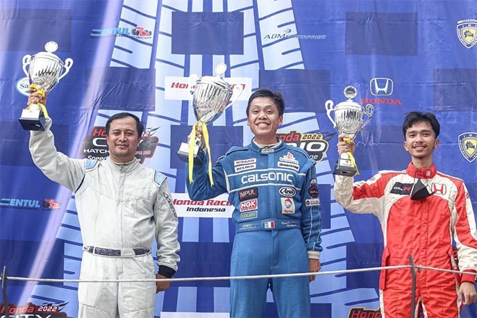 Di Seri Perdana ITCR Musim 2022, Para Pembalap Muda Honda Racing Indonesia Berhasil Naik Podium