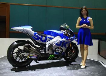 Ramaikan GJAW 2022, Suzuki Pamerkan Sepeda Motor yang Dipakai Joan Mir Bertanding di MotoGP Mandalika