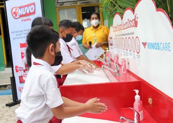 Nuvo Family Resmikan Sarana Cuci Tangan di 150 Titik di Indonesia