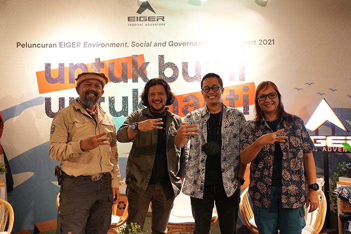 Eiger Targetkan Bahan Baku Berkelanjutan yang Digunakan Mencapai 20% pada Tahun 2030