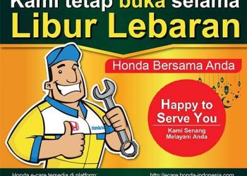 Honda Gelar Program Bengkel Siaga untuk Temani Perjalanan Mudik Lebaran 2022