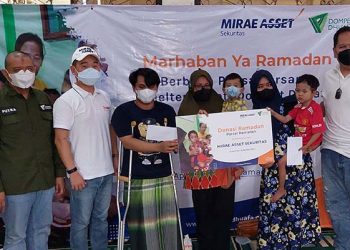 Di Bulan Penuh Berkah, Mirae Asset Sekuritas Berbagi Harapan dengan Penghuni Rumah Singgah