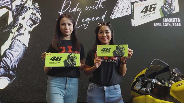 Rantai Hasil Kolaborasi Bersama Valentino Rossi – DID VR46 Signature Edition Sudah Tersedia di Indonesia