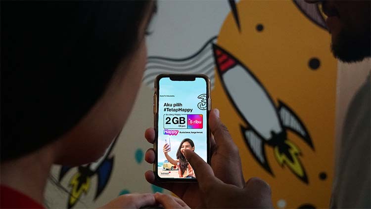 Lebih Happy Jalani Aktivitas Digital Setiap Hari dengan Paket Happy 2GB dari Tri