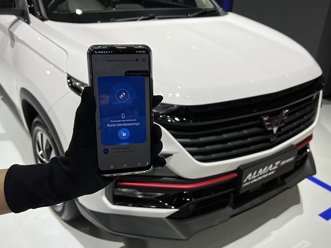 Wuling Tanamkan Fitur Internet of Vehicle (IoV) Almaz RS & New Cortez di IIMS 2022