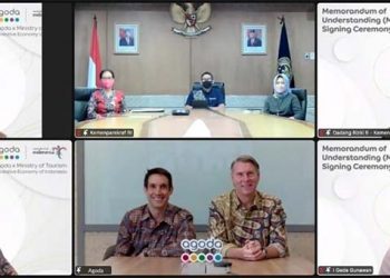 Agoda Tandatangani MoU dengan Kemenparekraf untuk Menghidupkan Kembali Industri Pariwisata
