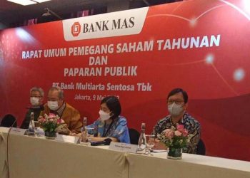 Bank MAS Bukukan Laba Tahun 2021 Tumbuh 96,99%