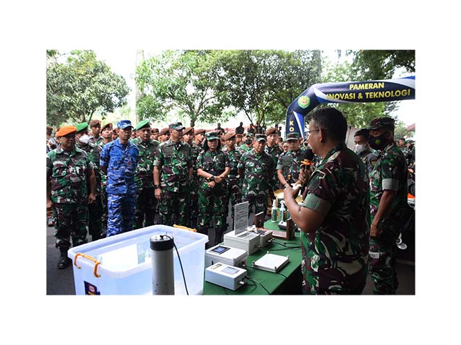 TNI Bersama Komponen Lainnya Gelar Pameran Inovasi Teknologi Terapan