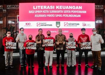 ASM Berikan Asuransi Simas Perlindungan bagi 1.115 UMKM di Surakarta, Jawa Tengah
