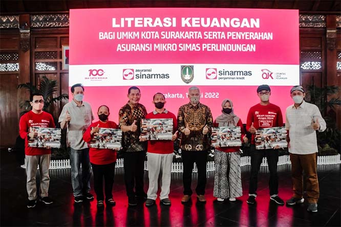 ASM Berikan Asuransi Simas Perlindungan bagi 1.115 UMKM di Surakarta, Jawa Tengah