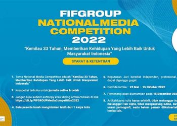Dalam Rangkaian Kemilau HUT ke-33 Tahun, FIFGROUP Ajak Jurnalis Berkarya Lewat Media Competition 2022