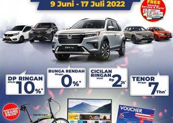 Honda Jakarta Center Tawarkan Program Menarik Berhadiah Hingga Puluhan Juta Rupiah di Jakarta Fair Kemayoran