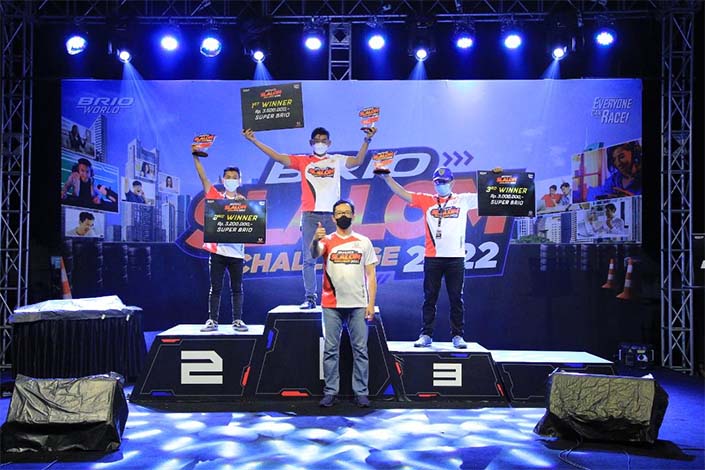 Lebih Dari 100 Peserta Ramaikan Putaran Kedua Brio Slalom Challenge 2022 di Kota Bandung