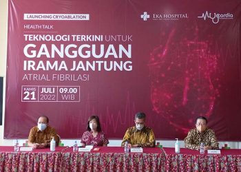 Eka Hospital Kenalkan Cryoablation, Teknologi Terkini untuk Gangguan Irama Jantung Atrial Fibrillasi